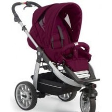 Прогулочная коляска Teutonia SPIRIT S3 бордового цвета
