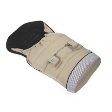 Утепленный спальный мешок-конверт Teutonia Winter Footmuff, цвет бежевый/сиреневая клетка