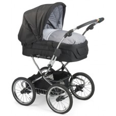 Универсальная коляска Teutonia Elegance 2 в 1, цвет антрацит
