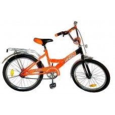 Велосипед Profi Trike W2038S 20" Ярко-оранжевый/Черный