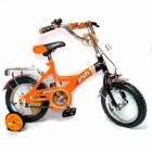 Велосипед Profi Trike W1648S 14" Ярко-оранжевый/Черный