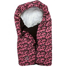 Универсальный конверт Voksi Classic Mini Silk, цвет розовый с бабочками