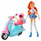 Кукла Winx Блум и ее скутер