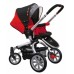 Универсальная коляска Coletto Matteo 2 в 1 Красный