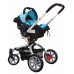Универсальная коляска Coletto Matteo 2 в 1 Голубой