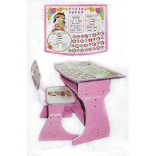 Парта Bambi (Metr+) HB 2029 UK Pink