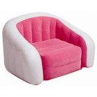 Велюр кресло Intex Cafe Club Chair 68571 Pink