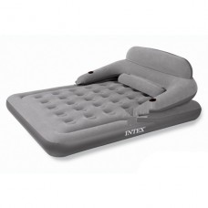 Велюр диван Intex Convertible lounge Bed Queen 68916 с насосом (220В)