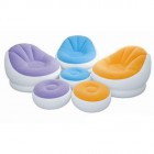 Велюр кресло Intex 68572 Blue